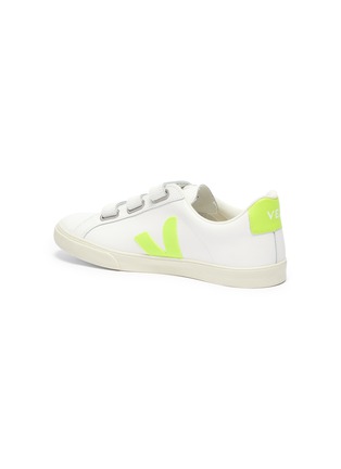 Detail View - Click To Enlarge - VEJA - '3-Lock' triple velcro strap leather sneakers