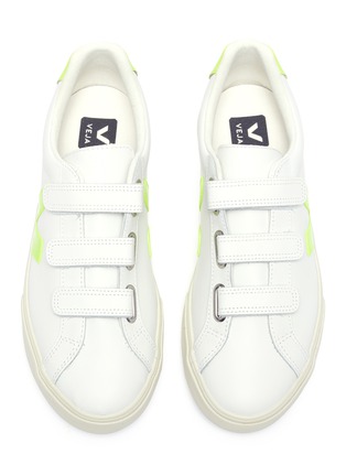 Figure View - Click To Enlarge - VEJA - '3-Lock' triple velcro strap leather sneakers