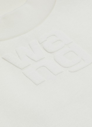  - T BY ALEXANDER WANG - Foundation Terry' logo print sweatshirt