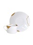 Main View - Click To Enlarge - BERNARDAUD - x Sarkis Kintsugi Assorted Porcelain Breakfast Cups and Saucers Set