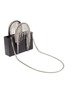 Detail View - Click To Enlarge - KARA - Midi crystal fringe leather tote bag