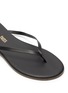 Detail View - Click To Enlarge - TKEES - Liners leather flip flops