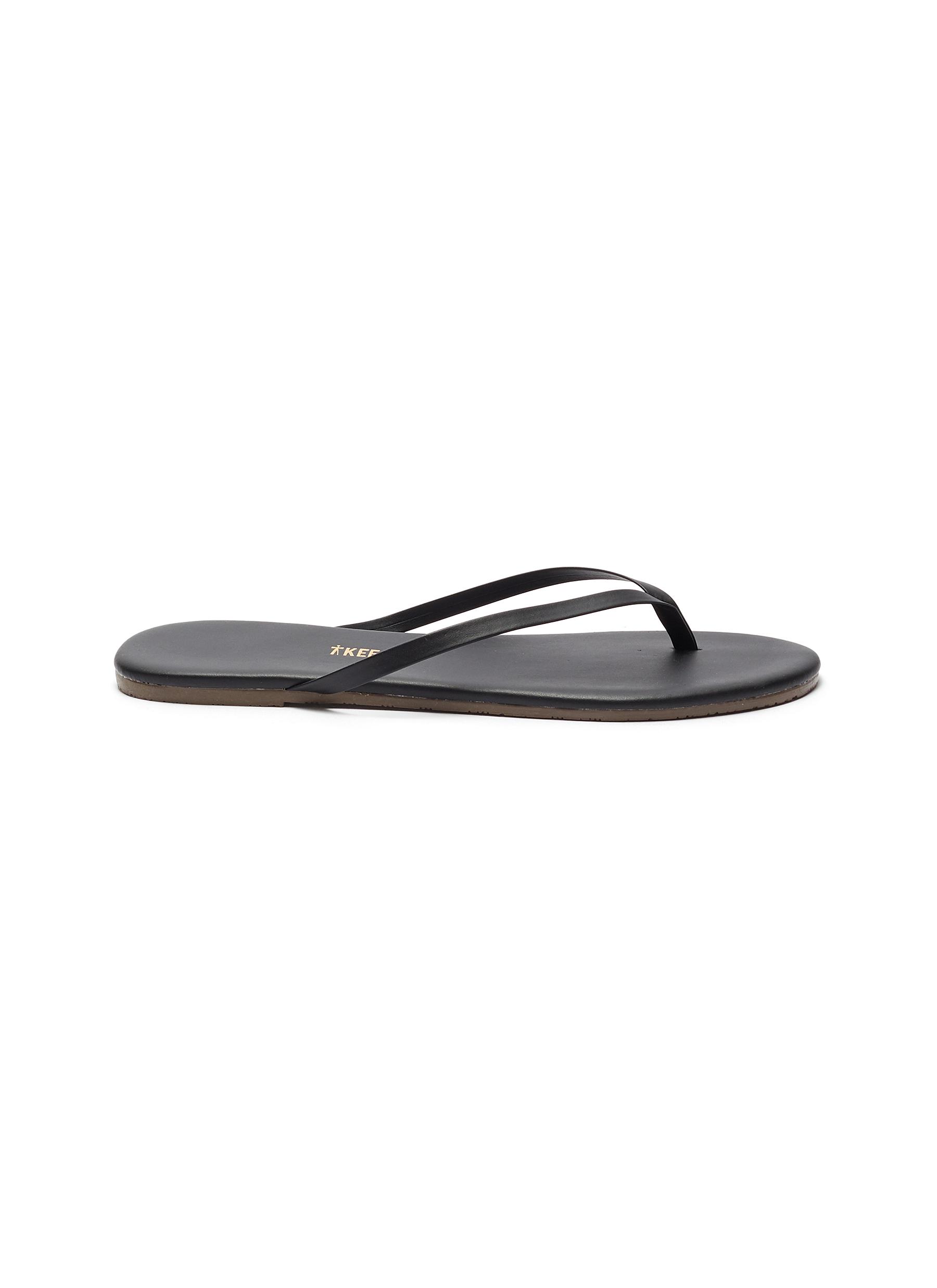 TKEES | Liners leather flip flops 
