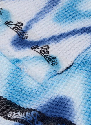Detail View - Click To Enlarge - LOEWE - Paula's Ibiza' tie dye waffle towel