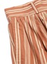 - CHLOÉ - Pinstripe slit side shorts