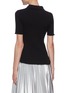 Back View - Click To Enlarge - HELMUT LANG - Skinny rib knit polo