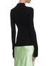 Back View - Click To Enlarge - HELMUT LANG - Shoulder cut out rib knit sweater