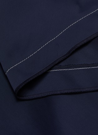 Detail View - Click To Enlarge - HELMUT LANG - Asymmetric satin skirt