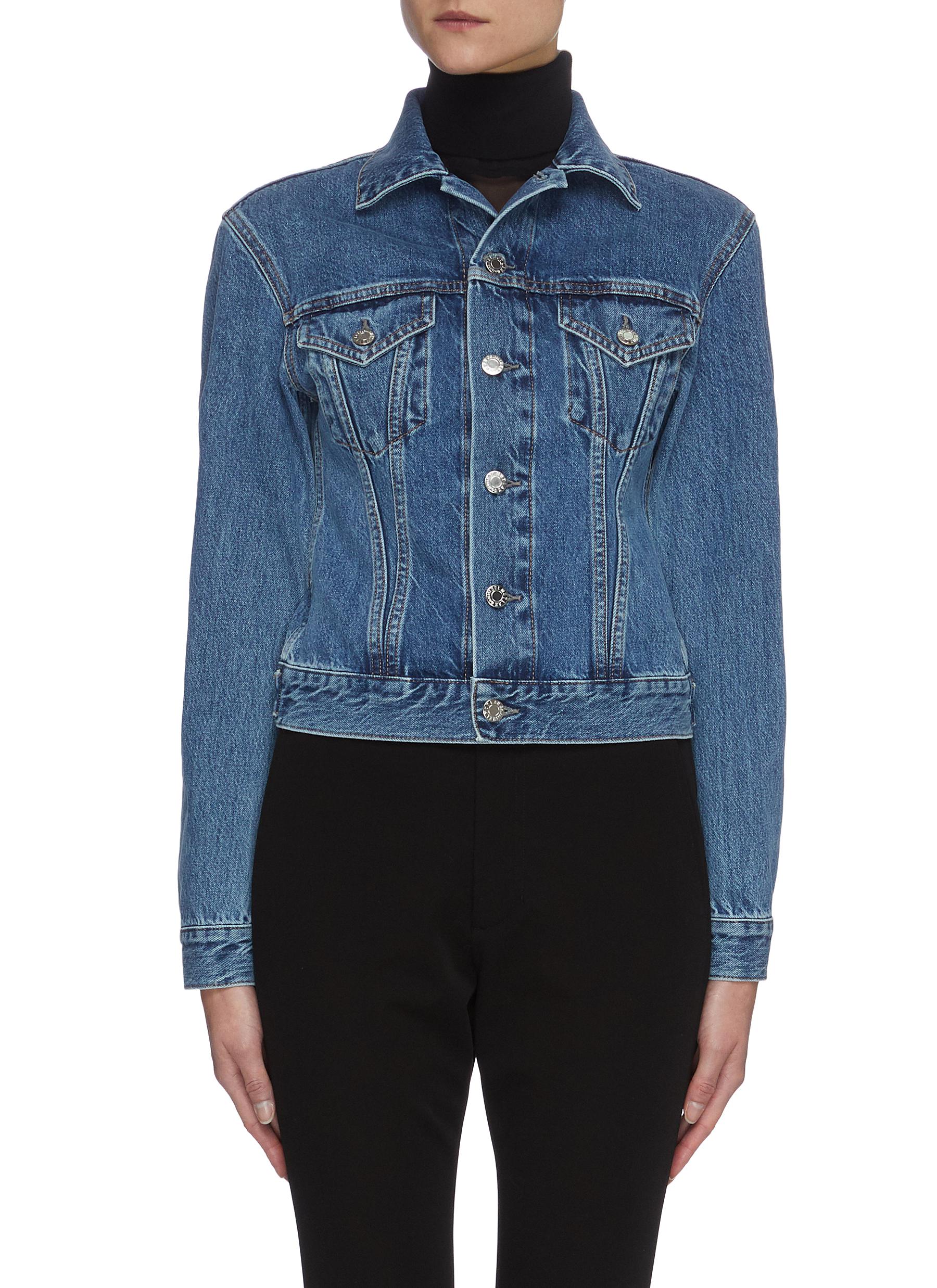 crop jeans jacket