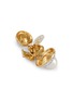 Detail View - Click To Enlarge - LANE CRAWFORD VINTAGE ACCESSORIES - 'Nina Ricci' diamanté large pearl drop earrings