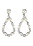 Main View - Click To Enlarge - LANE CRAWFORD VINTAGE ACCESSORIES - Pear shape diamanté drop earrings