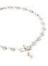 Detail View - Click To Enlarge - LANE CRAWFORD VINTAGE ACCESSORIES - Otis' sterling silver diamanté necklace
