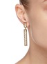 Figure View - Click To Enlarge - LANE CRAWFORD VINTAGE ACCESSORIES - YSL' diamanté column drop earrings