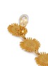 Detail View - Click To Enlarge - LANE CRAWFORD VINTAGE ACCESSORIES - Rambaud "Sunburst" 14k gold drop earrings