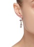  - LANE CRAWFORD VINTAGE ACCESSORIES - Otis' diamanté sterling silver drop earrings