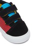 Detail View - Click To Enlarge - VANS - El Barto canvas velcro strap toddler sneakers