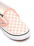 Detail View - Click To Enlarge - VANS - Checkerboard print slip on toddler sneakers