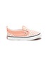 Main View - Click To Enlarge - VANS - Checkerboard print slip on toddler sneakers
