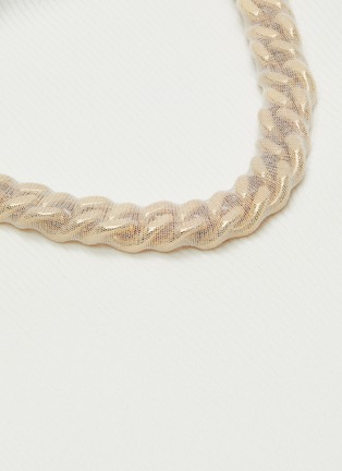  - ALEXANDERWANG - Chain collar rib knit T-shirt