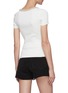 Back View - Click To Enlarge - ALEXANDERWANG - Chain collar rib knit T-shirt