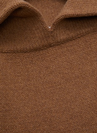 - ALEXANDER WANG - Split collar crop sweater