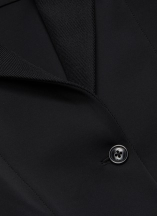  - ALEXANDER WANG - Fitted peak lapel shirt jacket
