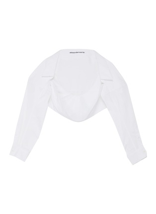 Main View - Click To Enlarge - ALEXANDER WANG - Cotton shirt bolero