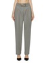 Main View - Click To Enlarge - ALEXANDER WANG - Chain embellished low waist houndstooth pants