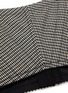 Detail View - Click To Enlarge - ALEXANDER WANG - Contrast panel houndstooth corset bra
