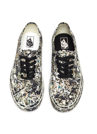 Detail View - Click To Enlarge - VANS - x MoMA 'AUTHENTIC' Jackson Pollock Print Canvas Sneakers