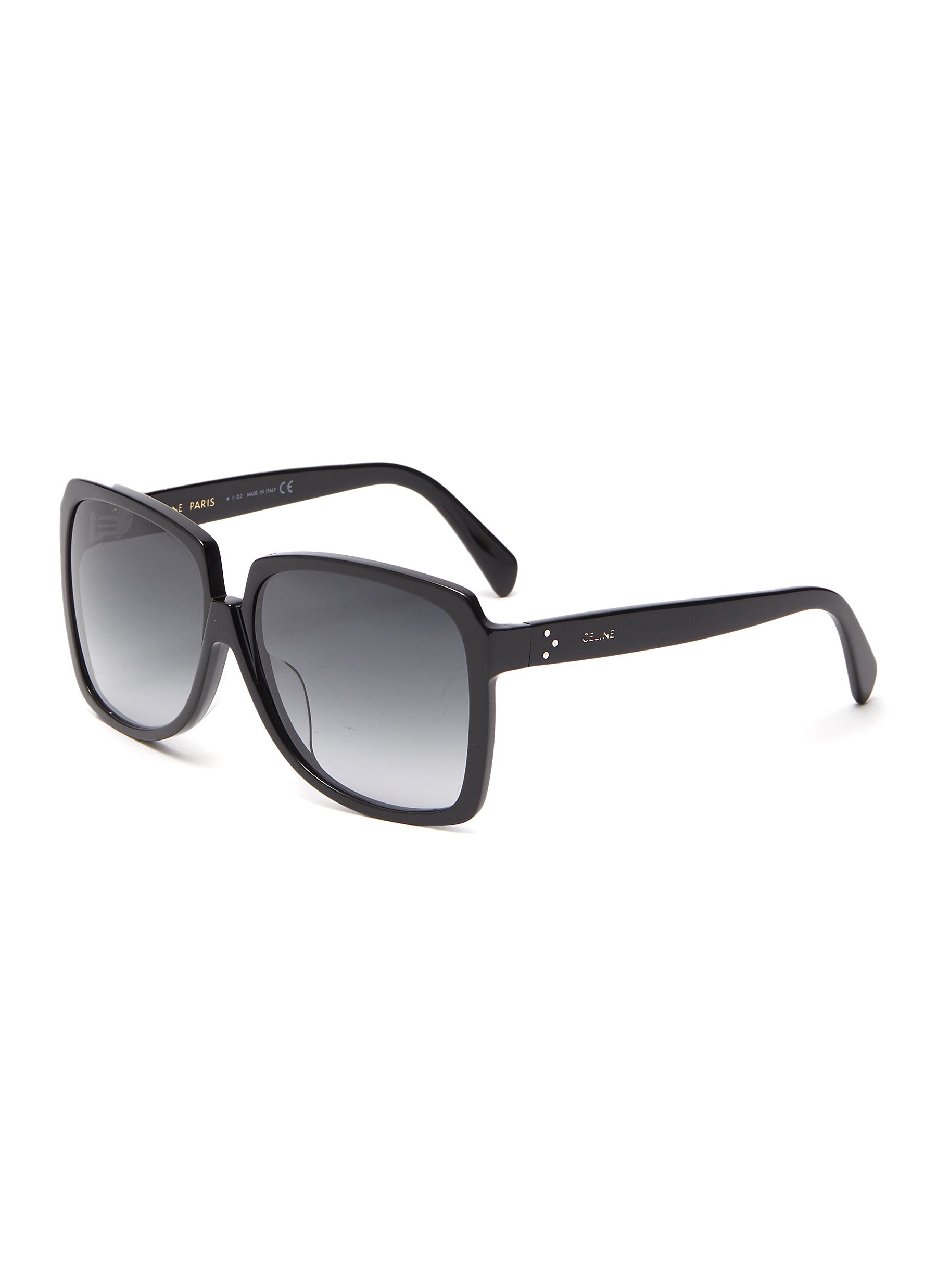 celine d shaped sunglasses