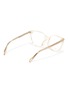 Figure View - Click To Enlarge - CELINE - Cateye clear acetate frame optical glasses