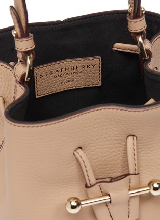 Detail View - Click To Enlarge - STRATHBERRY - 'Lana Osette' drawstring bucket bag