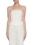 Main View - Click To Enlarge - CULT GAIA - Tiff' sleeveless grid linen top