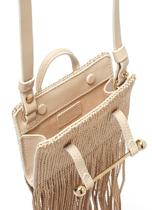Detail View - Click To Enlarge - STRATHBERRY - x Xu Zhi Miniature Fringe Tote