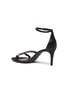  - STELLA LUNA - Crystal chain detail heeled sandals