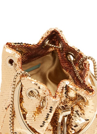 Detail View - Click To Enlarge - JIMMY CHOO - 'BonBon" micro paillettes top handle clutch