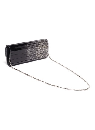 Detail View - Click To Enlarge - JIMMY CHOO - Sweetie' degrade glitter acrylic clutch