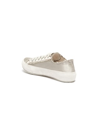  - PEDRO GARCIA  - Parson' frayed lace-up sneakers