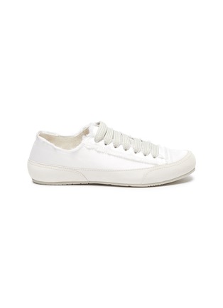 Main View - Click To Enlarge - PEDRO GARCIA  - 'Parson' frayed lace-up sneakers