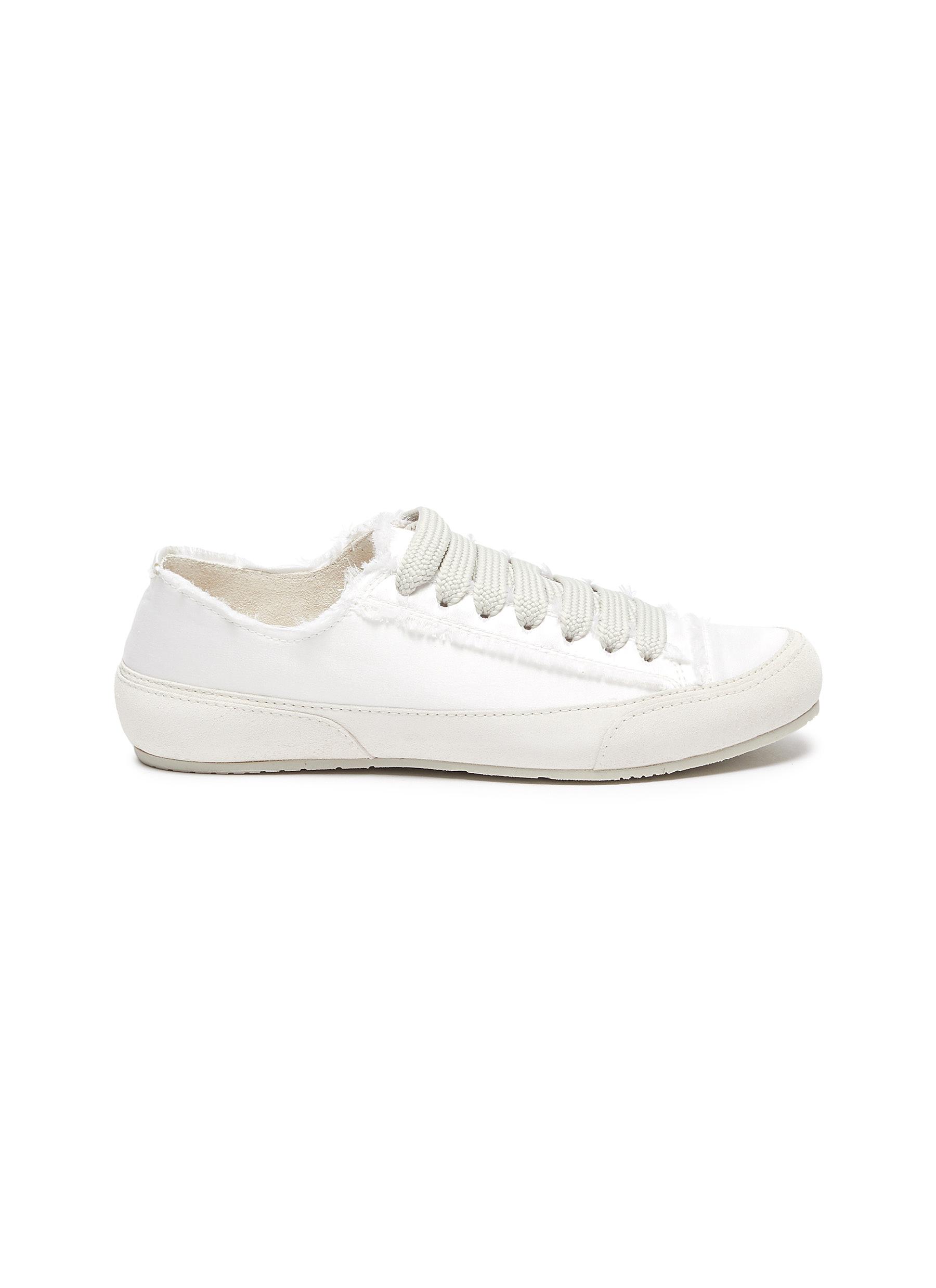Parson' frayed lace-up sneakers | Women 