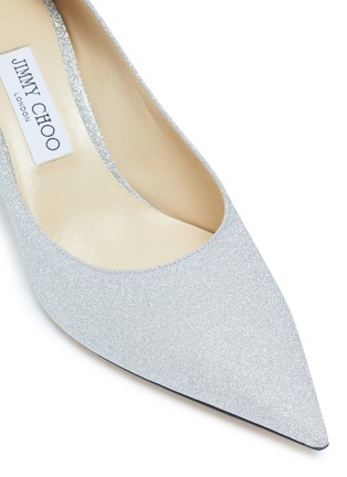 Detail View - Click To Enlarge - JIMMY CHOO - Rene 65 fine glitter pumps