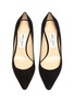 Detail View - Click To Enlarge - JIMMY CHOO - Romy 60' point toe suede leather pumps