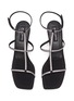 Detail View - Click To Enlarge - PEDRO GARCIA  - Ita crystal embellished cage heel sandals