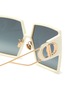 Detail View - Click To Enlarge - DIOR - 30Montaigne oversized square acetate frame sunglasses