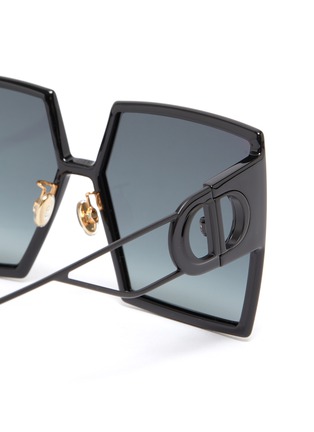 Detail View - Click To Enlarge - DIOR - '30Montaigne' square acetate frame sunglasses