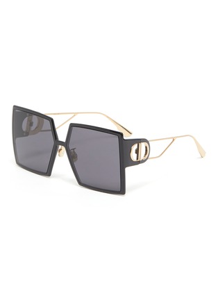 Main View - Click To Enlarge - DIOR - '30Montaigne' square acetate frame sunglasses