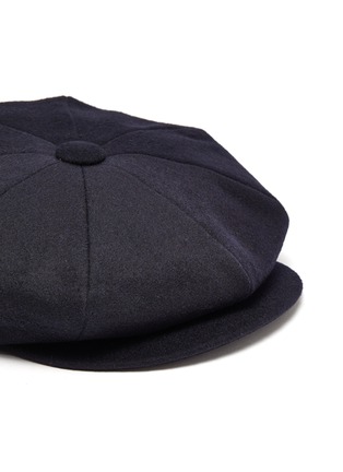 Detail View - Click To Enlarge - LOCK & CO - 'Muirfield' wool tweed bakerboy cap