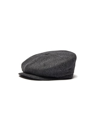 Main View - Click To Enlarge - LOCK & CO - 'Tremelo' wool bakerboy cap