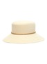 Figure View - Click To Enlarge - MAISON MICHEL - Kendall strass chain felt bucket hat